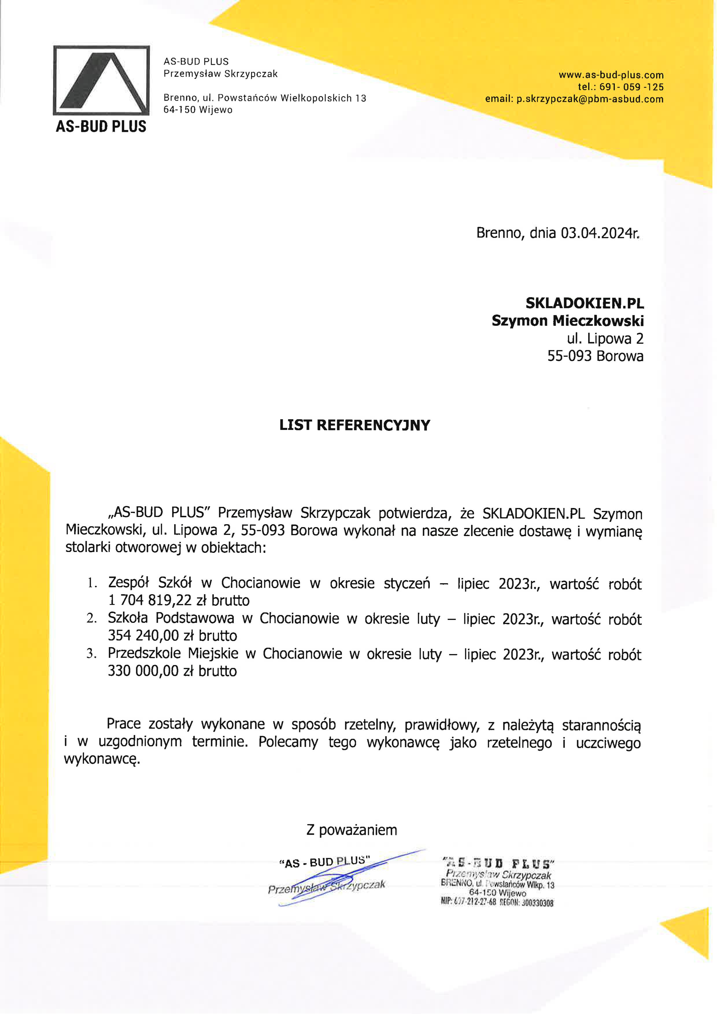 As-Bud - Chocianów